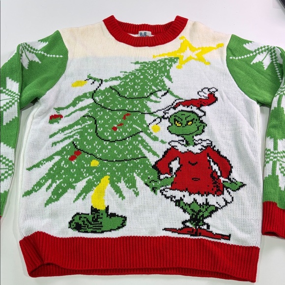 Junk Food Clothing Other - Junk Food Festive Grinch Christmas Sweater